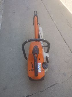 CONCRET SAW MODELO FS 420 BUENAS CONDICIONES TRABAJANDO NAVAJA 14 PULGADAS