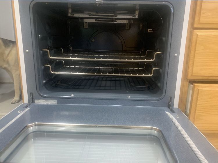 Jenni Air Double Wall Oven White Appliances