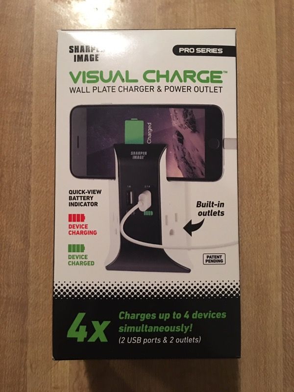 Sharper Image Smart/Visual Charger
