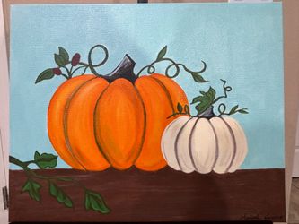 Pumpkin artwork $45
