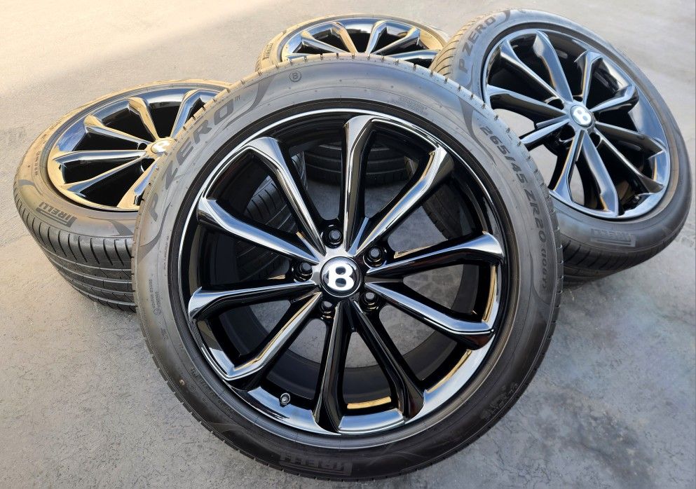 20" Bentley Continental GT GTC Flying Spur Wheels and Tires