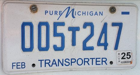 Michigan Dealer Plates On Sale! SOLD.    WAITING FOR MORE TO ARRIVE STAY TUNED.