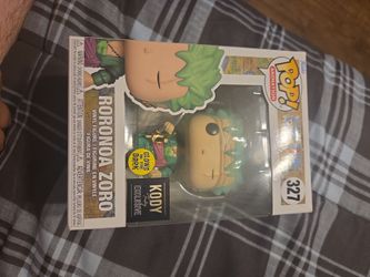 Funko Pop Roronoa Zoro #327 Glow in the Dark Kody Exclusive
