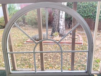 Arched Transom Casement Window