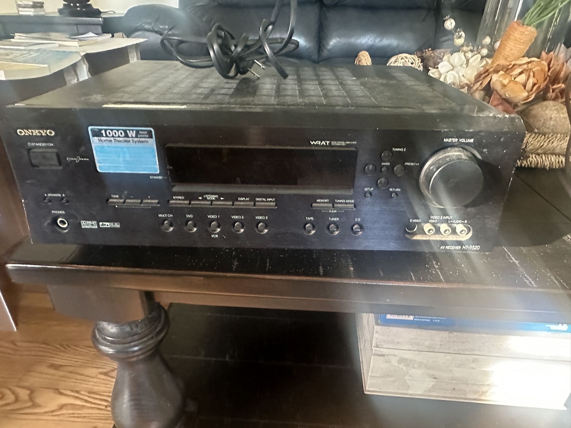 Onkyo 1000w Ht-r520 Home Theater System