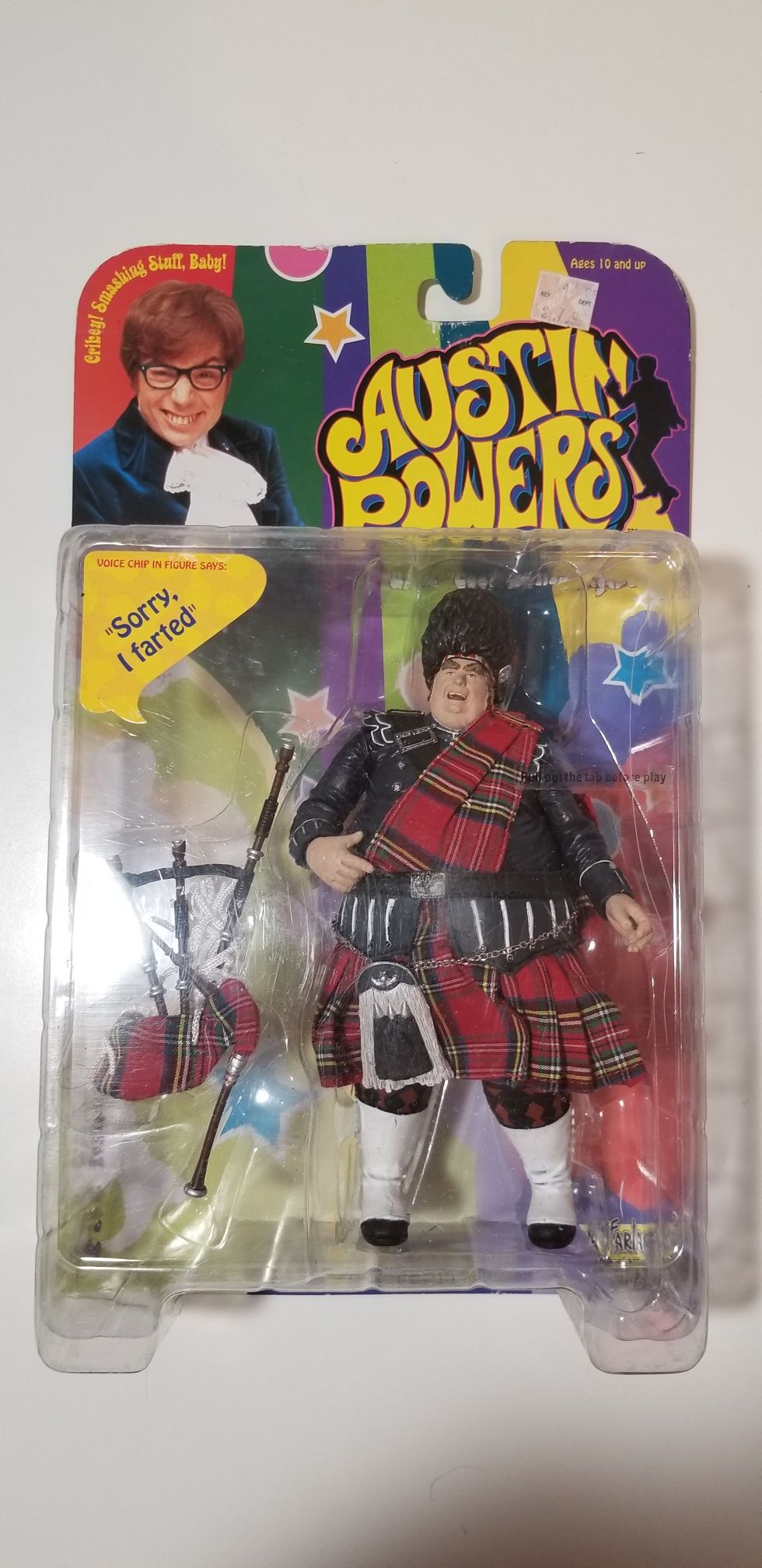 BRAND NEW Vintage 1999 Austin Powers Fat Bastard McFarlane Toy Figure