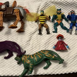 He Man 1983 Masters Of The Universe Action Figures Lot 