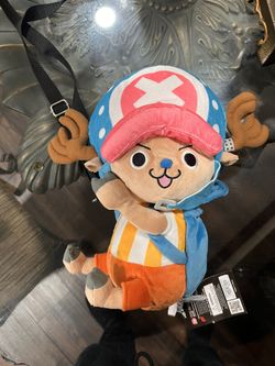 One Piece Chopper Plush Shoulder Bag