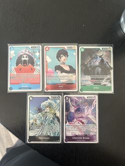 One Piece English Cards 