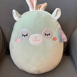 Squishmallows 14" Miley the Llama with Bunny Ears Easter Plush Stuffed Animal