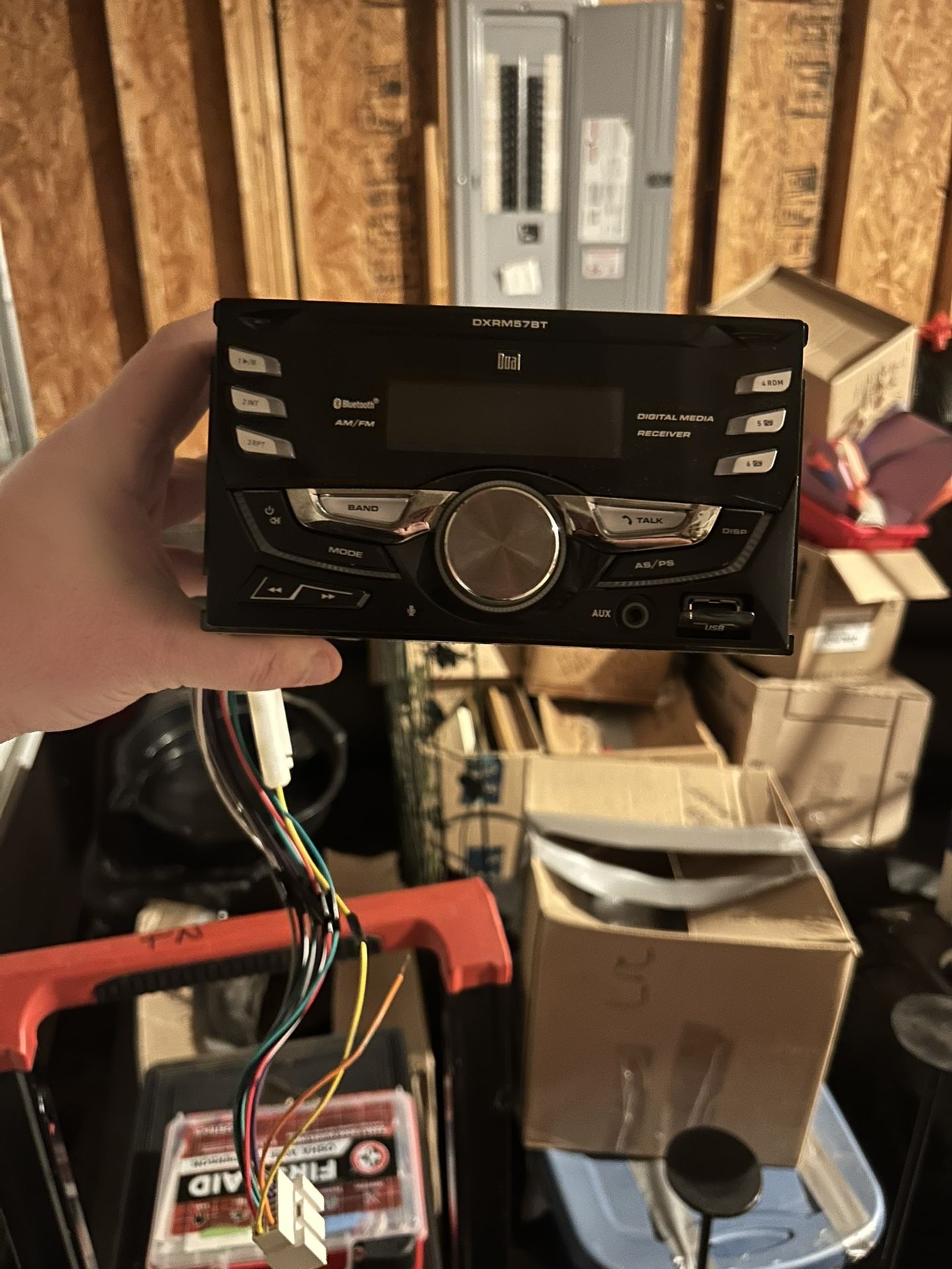 DUAL bluetooth car radio