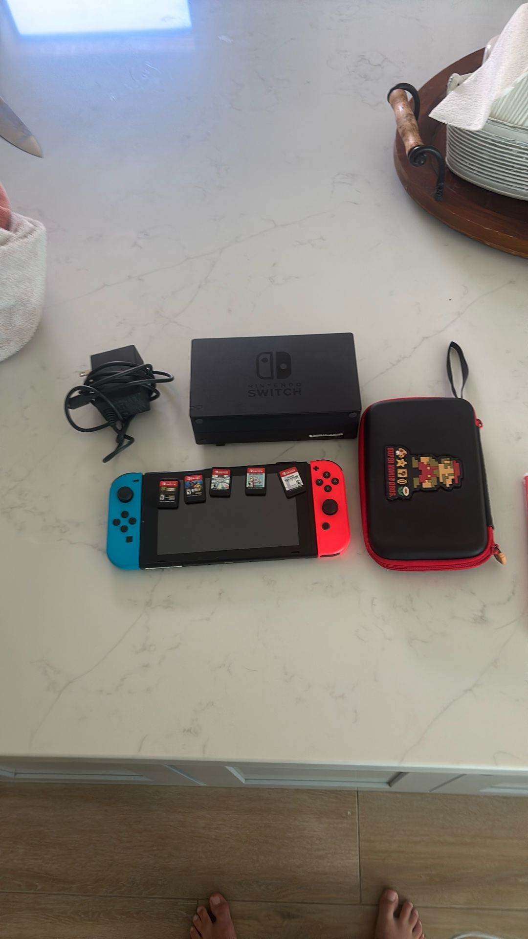 Nintendo Switch With Games