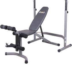 Adjustable Bench And Squat Rack