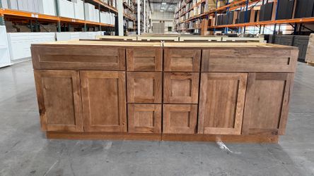 84" bathroom cabinet set