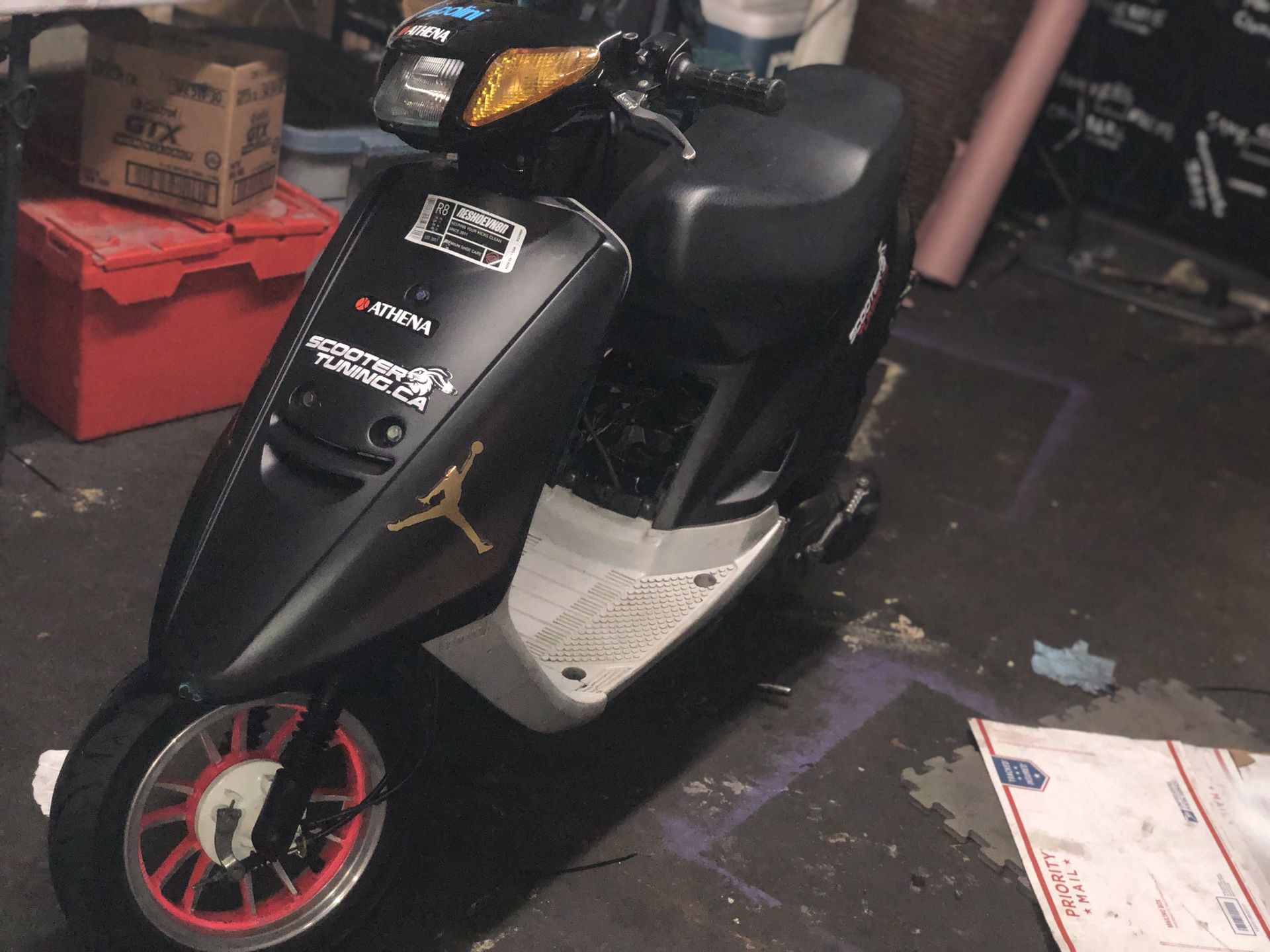 His and Hers – Pair of Yamaha Jog Scooters