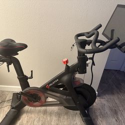Peloton bike.