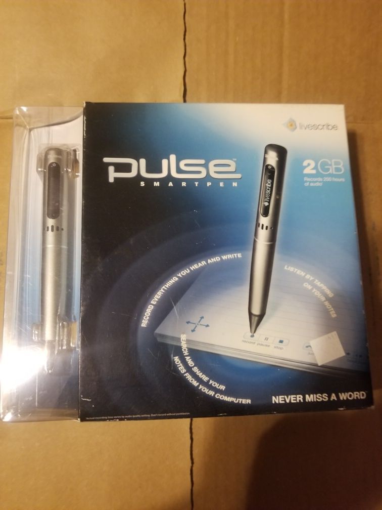 Pulse smartpen