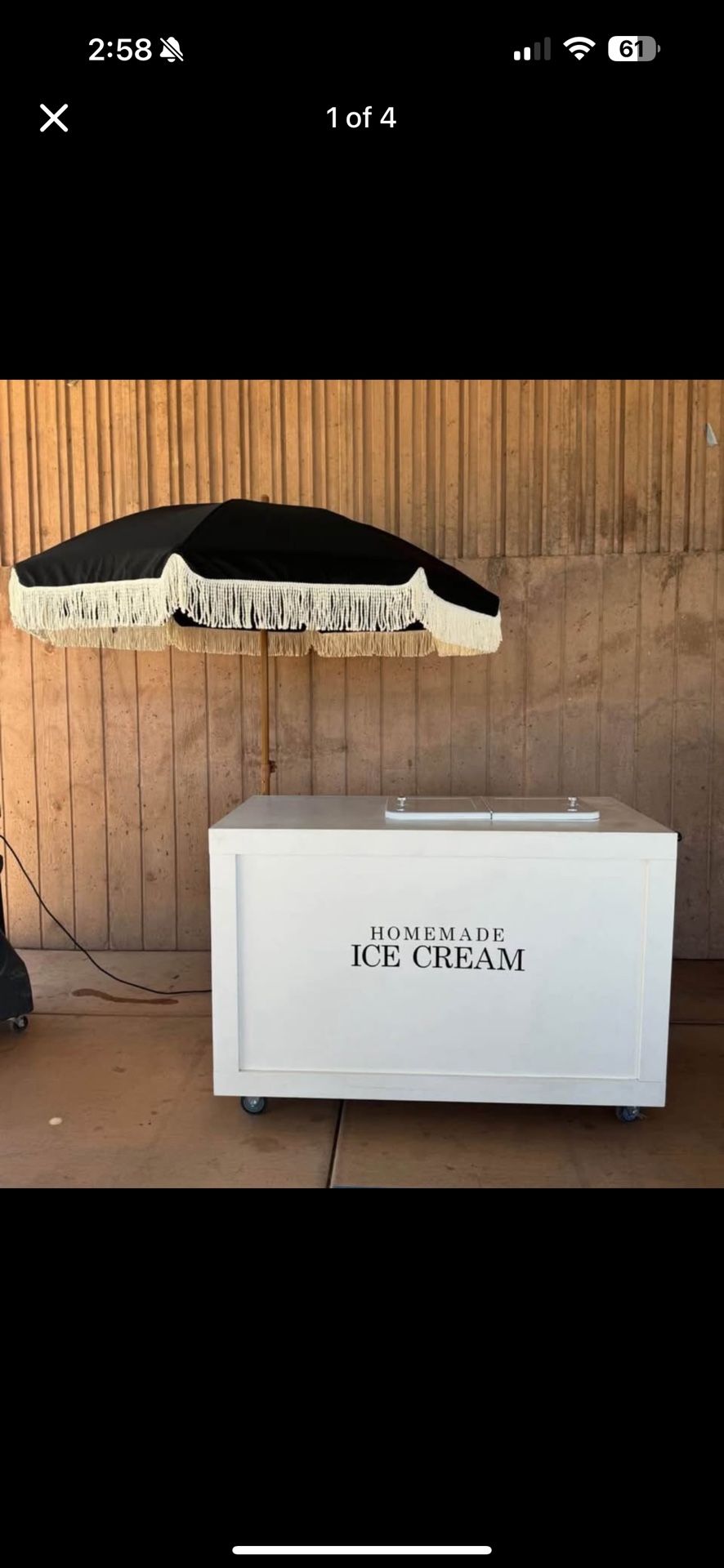 Ice Cream Cart