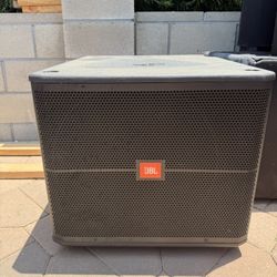 JBL SRX718S 18” Powered-Ready Passive Subwoofer w/ Cover - Deep Bass