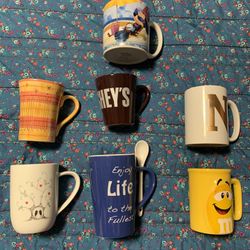 Mugs (sold separately—price varies)