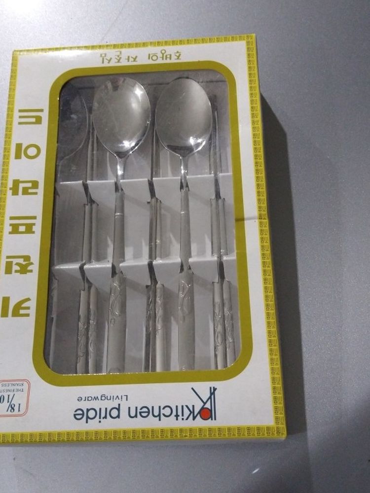 Stainless Steel Spoon And Chopstick Sets