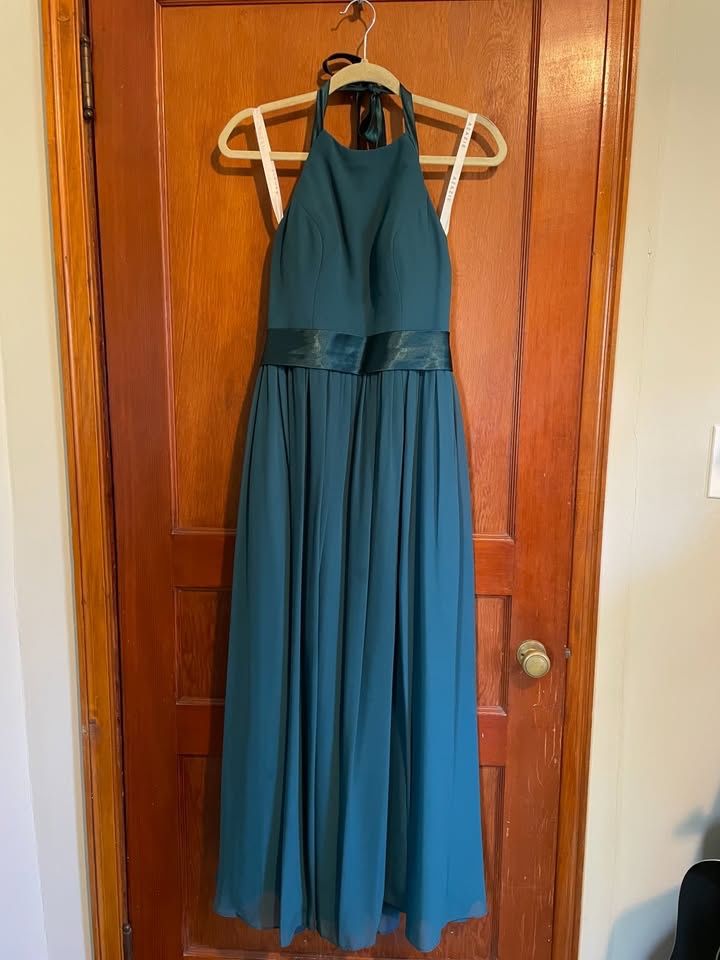 Azazie Aurora Bridesmaid Dress - Peacock Color, A8