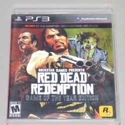 Red Dead Redemption game for PS3