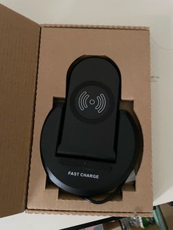 Brand New in Box (NIB) / Never Used! ✨ Torteco Wireless Charging Station Stand (Black) • Condition: Brand new, original packaging • Compatibility:  7.