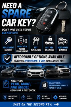 Car keys and remotes