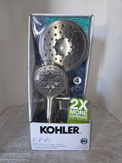 Kohler 3in1 Multi Function Shower Combo Kit New (Price Is Firm)