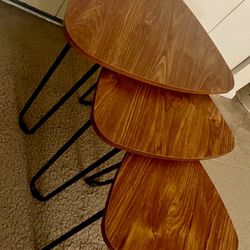 Contemporary 3 Piece Coffee Side Table Set Please View All Photos For More Details And Size Pick Up In Gaithersburg Md20877