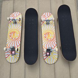 ELEMENT SKATEBOARD SIZE 7.75 AND 8.0 DIFFERENT PRICES 