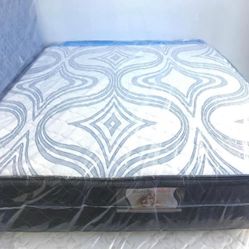 Full Size Double Sided 9” With Box Spring Brand New Delivery Available 