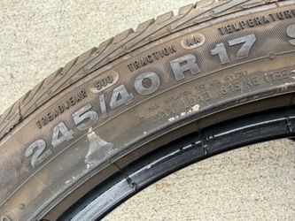 245/40/17 Continental (1 Only) $60.00