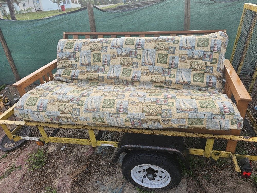 Wooden Futon
