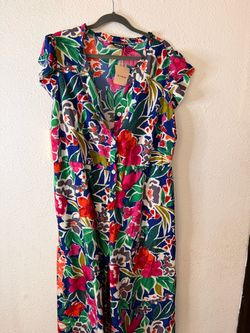 BloomChic Floral Maxi Dress with Tags