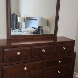 Dresser And Mirror