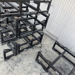Wine Barrel Double Racks