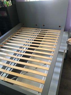 IKEA Malm Full Bed Frame w/ Drawers
