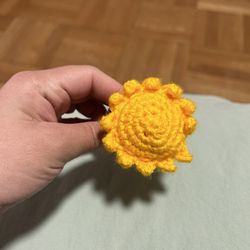 Crotchet Baby Rattle Toy