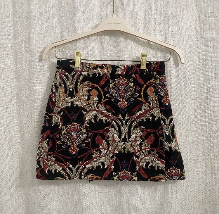Topshop Tapestry Skirt