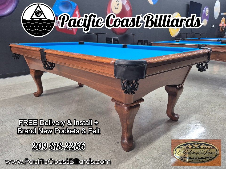 AMF Playmaster Pool Table (FREE Delivery & Install + New Felt Any Color)
