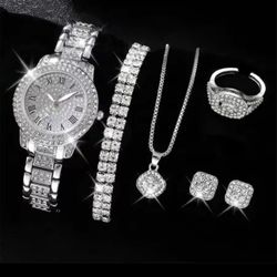 💎 Luxury Crystal Jewelry Set 💎