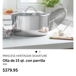 Olla 15 Qt Princess House 