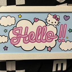 Hello Kitty Wall Sign