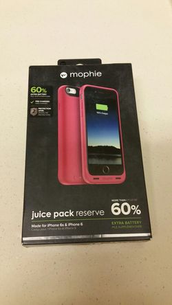 IPhone 6S/6 Mophie Battery Case Red