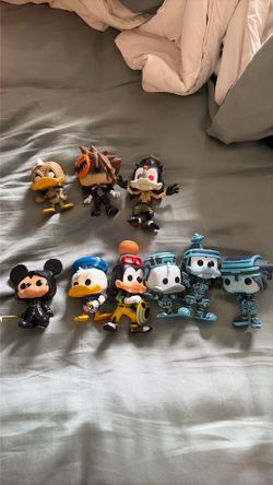 Lot of 9 Kingdom Hearts Funko Pops