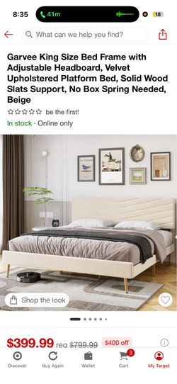 Target bed king size