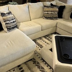 Couch Sectional Cream Color 