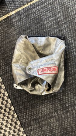 Used funny car, parachute pack